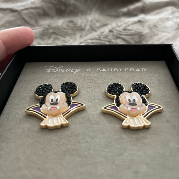 Baublebar Disney Mickey and Minnie Halloween Earrings - Picture 3 of 7